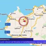 TERREMOTO Scuole chiuse ad Alcamo e Castellammare, nessun danno