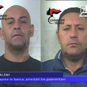 SALEMI Rapina in banca, arrestati tre palermitani