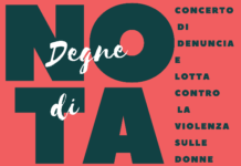 “Degne di nota”, a Trapani un concerto di denuncia e lotta contro la violenza sulle donne