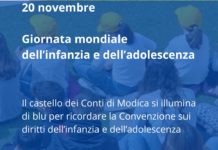 Il Castello di Alcamo diventa blu: l’iniziativa Unicef per la Convenzione ONU