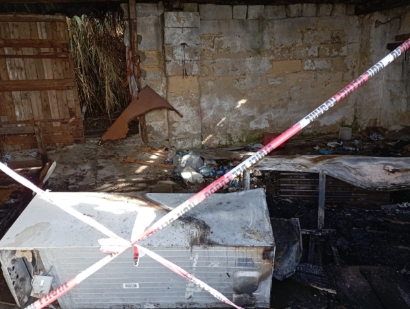 Incendio sul lungomare di Marsala, sindaco ordina bonifica e messa in sicurezza. Pericolo Amianto