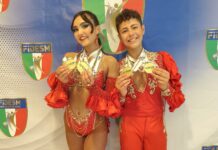 Danza caraibica: i campioni alcamesi Adele e Mattia vestono l’azzurro